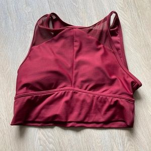 Buffbunny small viva la vibe sports bra Cabernet